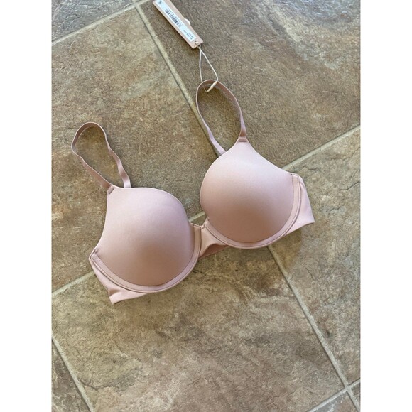 New Skims Fits Everybody Demi T-shirt Bra Size 32C Sienna - Picture 2 of 7